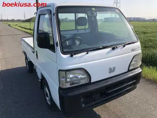 1998 Honda Acty Truck — White 4WD Kei Trucks, photo 1 of 11