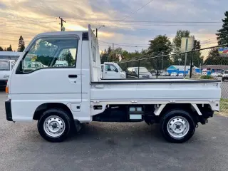 White 1998 Subaru Sambar 4WD, 2Hi-4Hi, EL Gear, AC, 5MT, Like New!, Manual, imported kei truck, stock KTD-0306 (photo 4)