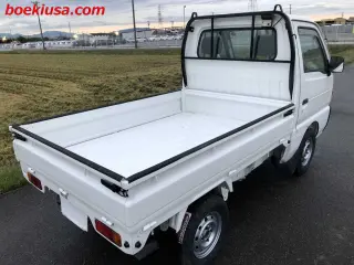 1998 Suzuki Carry Truck — White 4WD Kei Trucks, photo 4 of 11