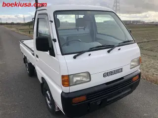 1998 Suzuki Carry Mini Truck, Kei Truck - Boeki USA — White 4WD Kei Trucks, photo 1 of 11