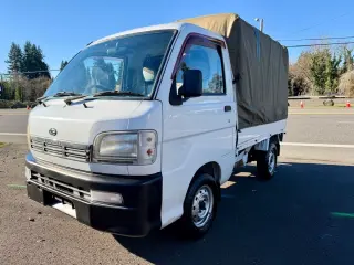1999 Daihatsu Hi-Jet Canopy EFI DLI 2WD, 5MT, Next Gen — Sophia White Kei Trucks, photo 3 of 9