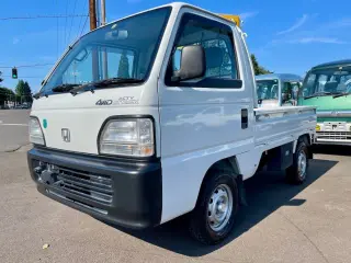 Taffeta White 1999 Honda Acty Attack 4WD Mid-Engine, UL-UR 4MT Diff Lock, Like New!, 2,839 miles, stock KTD-0330 (photo 2)