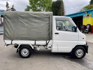 1999 Mitsubishi Minicab EFI Canopy 4WD, 2Hi-4Hi-4Lo, PS, AC, 5MT — White Diamond Metallic Kei Trucks, photo 7 of 9