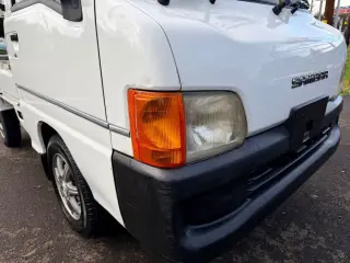 1999 Subaru Sambar EFI 4WD, 2Hi-4Hi, EL Gear, PS, AC, Airbag, 5MT — Polar White Kei Trucks, photo 9 of 9