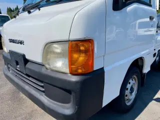 1999 Subaru Sambar EFI Super Charged 4WD, PS, 2Hi-4Hi EL Gear, AC, 5MT — White Kei Trucks, photo 9 of 9