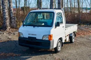 Polar White 1999 Subaru Sambar EFI TC Limited 2WD, PS, AC, Airbag, Automatic, 58,121 miles, stock KTD-0345 (photo 2)