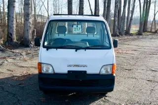Polar White 1999 Subaru Sambar EFI TC Limited 2WD, PS, AC, Airbag, Automatic kei truck for sale, stock KTD-0345 (photo 1)
