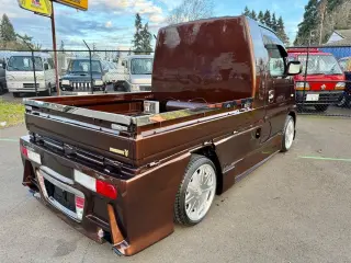 1999 Suzuki Carry Custom 4WD, 2Hi-4Hi-4Lo, PS, AC, 5MT — Brown Kei Trucks, photo 8 of 9