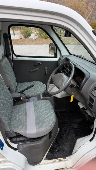 1999 Suzuki Carry DB52T, 5-Speed Manual, imported kei truck, stock KTD-0350 (photo 8)