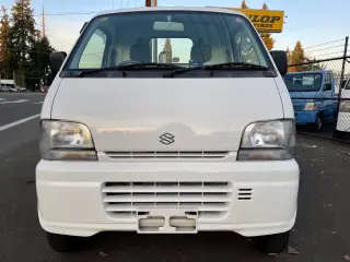 White 1999 Suzuki Carry EFI 4WD, 2Hi-4Hi-4Lo, 5MT, Next Gen kei truck for sale, stock KTD-0354 (photo 1)