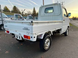 White 1999 Suzuki Carry EFI 4WD, 2Hi-4Hi-4Lo, 5MT, Next Gen, 11,619 miles, stock KTD-0354 (photo 6)