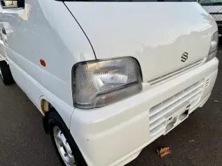 White 1999 Suzuki Carry EFI 4WD, 2Hi-4Hi-4Lo, 5MT, Next Gen, Manual, imported kei truck, stock KTD-0354 (photo 8)