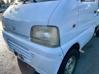 1999 Suzuki Carry EFI Turbo 4WD, 2Hi-4Hi-4Lo, PS, AC, 5MT, Rare! — White Kei Trucks, photo 9 of 9