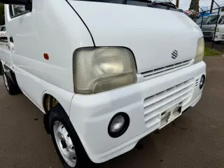 1999 Suzuki Carry EFI Turbo 4WD, 2Hi-4Hi, PS, AC, Airbag, Automatic — Polar White Kei Trucks, photo 9 of 9
