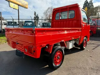 2000 Daihatsu Hi-Jet EFI DLI Fire 4WD, 2Hi-4H, PS, 5MT — Red Kei Trucks, photo 7 of 9