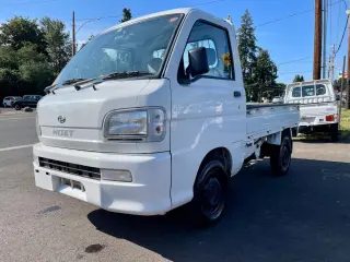 2000 Daihatsu Hi-Jet EFI DLI Twincam 4WD, 2Hi-4Hi, 5MT — Passo White Kei Trucks, photo 2 of 9