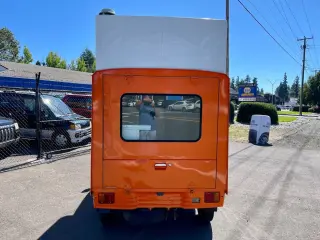 Orange 2000 Daihatsu Hi-Jet Hi-Roof Mobile Kitchen 2WD, AC, PS, Automatic, 59,224 miles, stock KTD-0369 (photo 6)