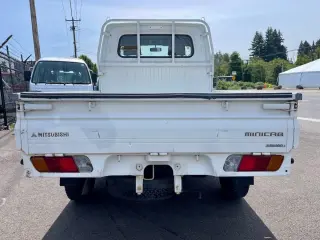 2000 Mitsubishi Minicab EFI 4WD, 2Hi-4Hi-4Lo, PS, AC, 5MT — Calgary White Kei Trucks, photo 5 of 9
