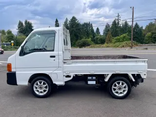 White 2000 Subaru Sambar EFI Super Charged AWD, PS, AC, Airbag, ABS, Auto, Automatic, stock KTD-0390 (photo 4)