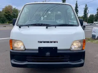 White 2000 Subaru Sambar EFI Super Charged AWD, PS, AC, Airbag, ABS, Auto, 33,056 miles, stock KTD-0390 (photo 2)