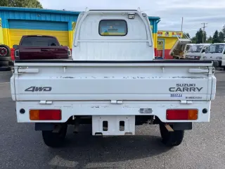 2000 Suzuki Carry EFI 4WD, 2Hi-4Hi-4Lo, 5MT, Difflock — White Kei Trucks, photo 5 of 9