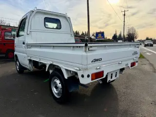 White 2000 Suzuki Carry EFI 4WD, 2Hi-4Hi, PS, AC, Automatic, Mint! kei truck for sale, stock KTD-0393 (photo 5)