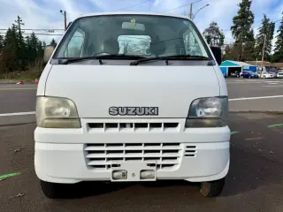 White 2000 Suzuki Carry EFI 4WD, 2Hi-4Hi, PS, AC, Automatic, Mint!, 23,985 miles, stock KTD-0393 (photo 2)