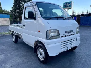 2000 Suzuki Carry EFI Next Gen 4WD, 2Hi-4Hi-4Lo, 5MT, Like New — White Kei Trucks, photo 1 of 9
