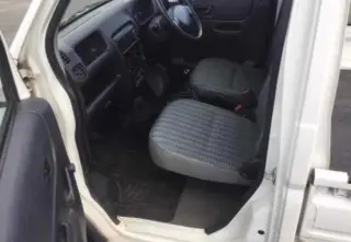 2001 Honda Acty EFI Next Gen 4WD, Mid-Engine, PS, AC, 5MT — Taffeta White Kei Trucks, photo 3 of 9