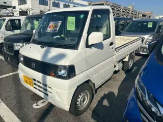 2004 Nissan Clipper Japanese Kei Truck (ac, ps) | — White 4WD Kei Trucks, photo 2 of 6