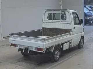 2007 Mitsubishi Minicab Japanese Kei Truck (ac, ps) | — White 4WD Kei Trucks, photo 2 of 3