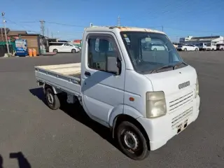 2008 Suzuki Japanese Kei Truck (ac, ps) | — White 4WD Kei Trucks, photo 1 of 7