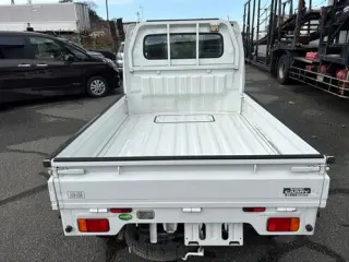 2014 Suzuki Carry Japanese Kei Truck (ac, ps) — White 4WD Kei Trucks, photo 3 of 6