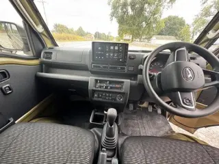 2022 Daihatsu HiJet Japanese Minitruck (ac, ps, Hard cargo) — Khaki 4WD Kei Trucks, photo 6 of 6