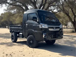 Black 2025 Daihatsu Hijet Jumbo Auto (Black), KF 660cc 12-valve EFI 3-cylinder, stock KTD-0423 (photo 2)