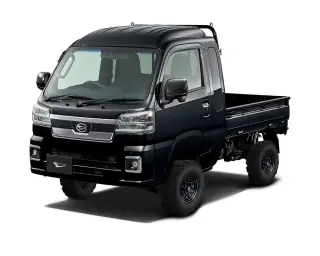 Black 2025 Daihatsu Hijet Jumbo Auto (Black) 4WD kei truck for sale, stock KTD-0423 (photo 1)