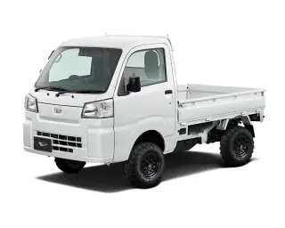 Daihatsu Hijet Regular Cab Auto (White) — White 4WD Kei Trucks, photo 1 of 11