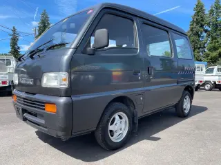 1991 Suzuki Every Joypop 2WD, AC/Heat, 5MT, Alloy Wheels — Grey Kei Vans, photo 2 of 9