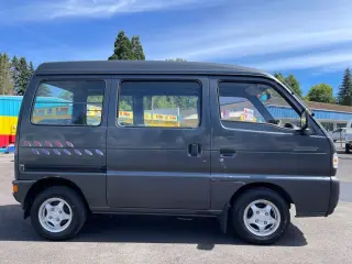 1991 Suzuki Every Joypop 2WD, AC/Heat, 5MT, Alloy Wheels — Grey Kei Vans, photo 7 of 9