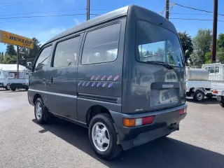 1991 Suzuki Every Joypop 2WD, AC/Heat, 5MT, Alloy Wheels — Grey Kei Vans, photo 4 of 9