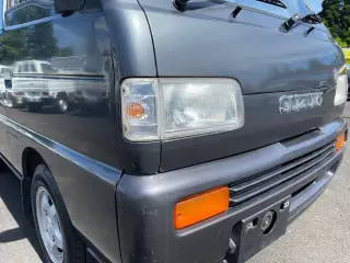 1991 Suzuki Every Joypop 2WD, AC/Heat, 5MT, Alloy Wheels — Grey Kei Vans, photo 8 of 9