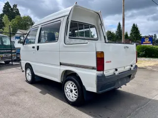 1993 Daihatsu Hi-Jet Deck Van 4WD, 2Hi-4Hi-4Lo, AC, 5MT, Rare! — Pearl White Kei Vans, photo 4 of 9