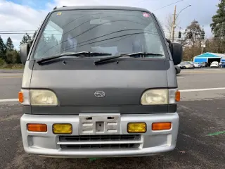 Grey/Silver 1995 Subaru Sambar EFI Dias Supercharged Glass Roof 4WD PW PS AC 5MT, 88,263 miles, stock KTD-0452 (photo 2)