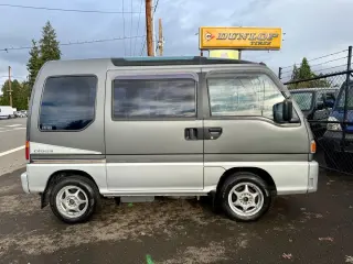 Grey/Silver 1995 Subaru Sambar EFI Dias Supercharged Glass Roof 4WD PW PS AC 5MT, Manual, stock KTD-0452 (photo 8)