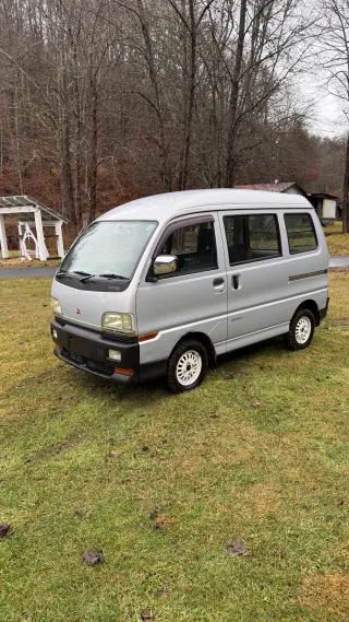 1996 Mitsubishi Bravo Kei Van – Full-Time 4WD – Auto – 46K Miles — 4WD Kei Vans, photo 1 of 11
