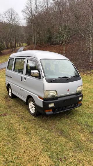1996 Mitsubishi Bravo Kei Van – Full-Time 4WD – Auto – 46K Miles — 4WD Kei Vans, photo 2 of 11