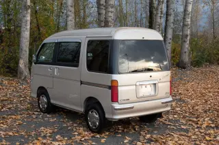 1997 Daihatsu Atrai EFI Classic 2WD, Twincam EFI, AC, PS, PW,PL, Auto — Applause Beige Metallic Kei Vans, photo 4 of 9