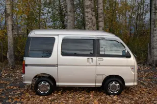 1997 Daihatsu Atrai EFI Classic 2WD, Twincam EFI, AC, PS, PW,PL, Auto — Applause Beige Metallic Kei Vans, photo 6 of 9