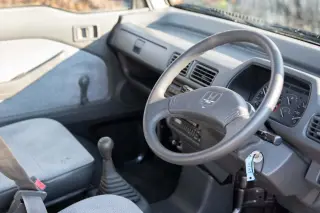 1998 Honda Street V RealTime 4WD, Mid-Engine, PS, AC, 5MT — Grey Kei Vans, photo 8 of 9