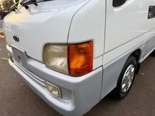 1999 Subaru Sambar EFI Dias Supercharged 4WD, PS, PW, PL, ABS, Auto — Platinum Silver Kei Vans, photo 5 of 9